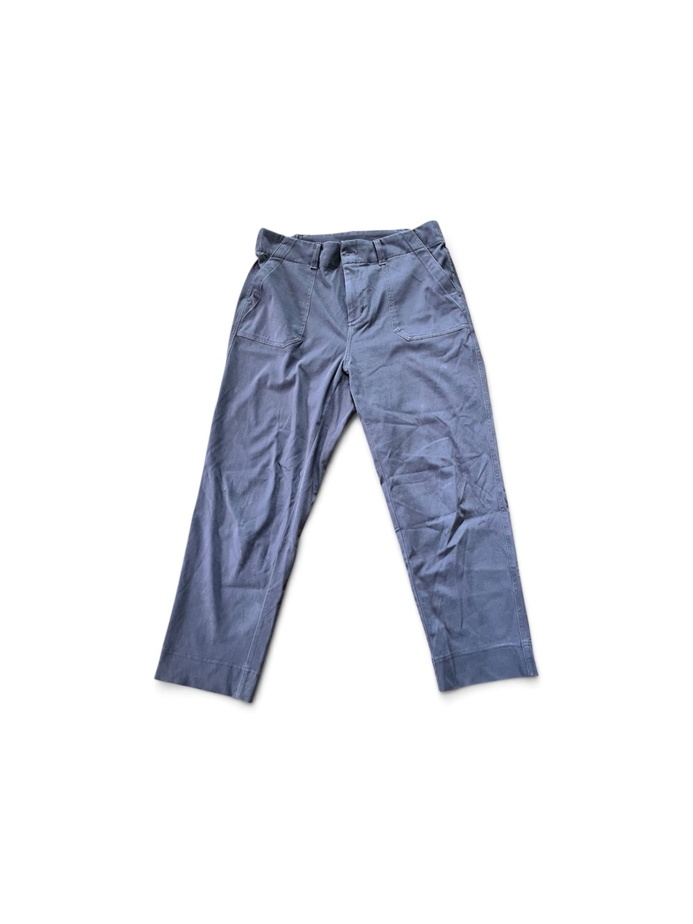 Women’s mauve Chinos with Front Patch Pockets